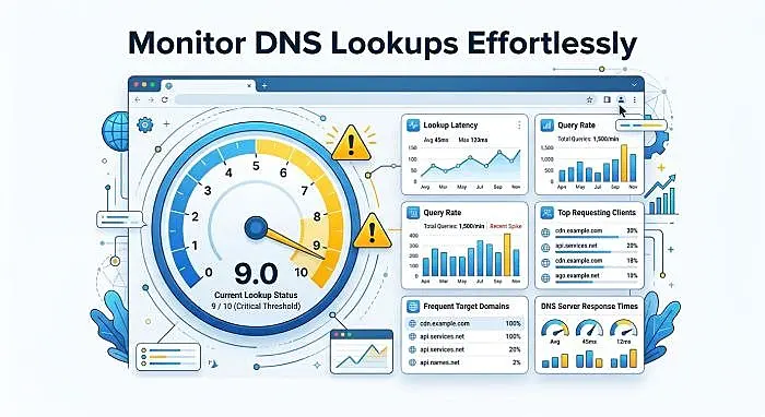 Monitor DNS Lookups Effortlessly