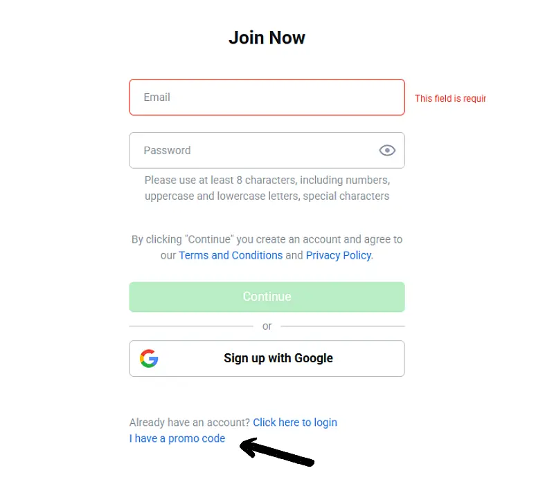 JivoChat coupon page