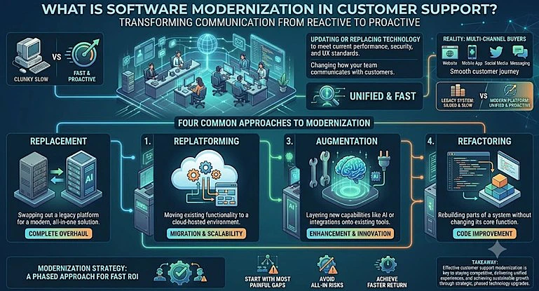 Modernizing Your Customer Support Stack